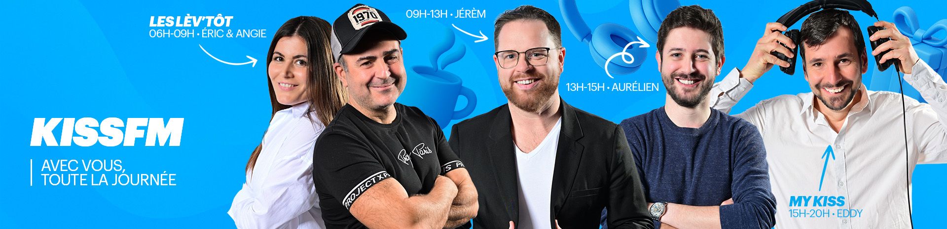 KISS FM – LES ANIMATEURS