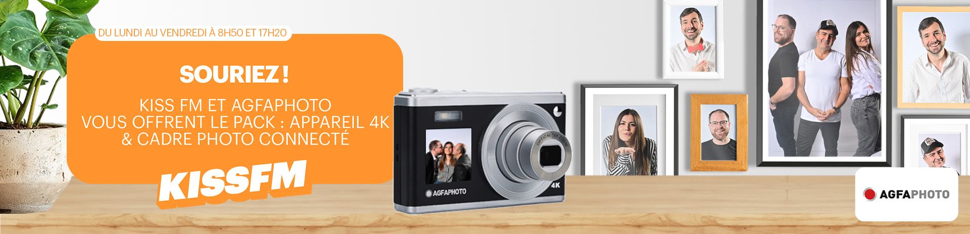 AGFAPHOTO : APPAREIL 4K & CADRE CONNECTE !