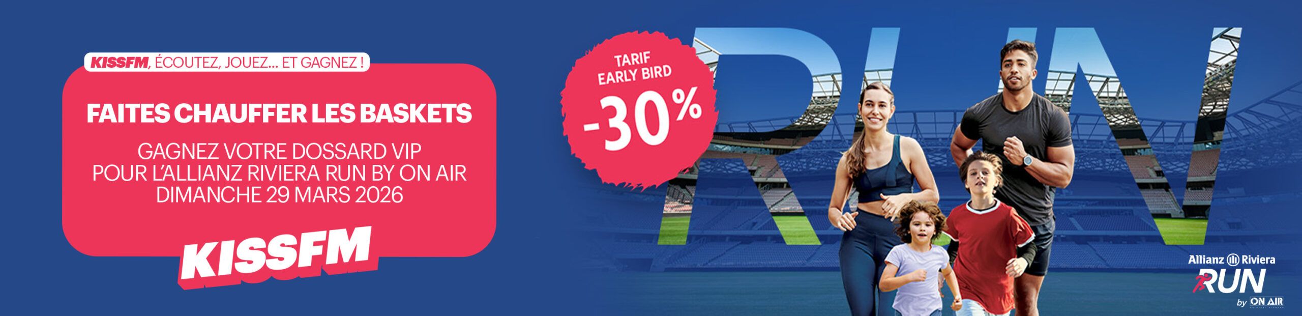 Votre dossard VIP pour l’Allianz Riviera Run