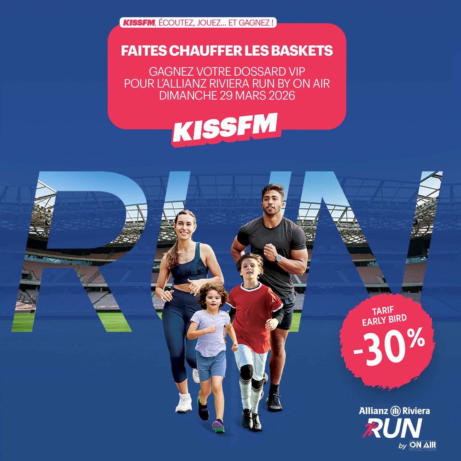 Votre dossard VIP pour l’Allianz Riviera Run