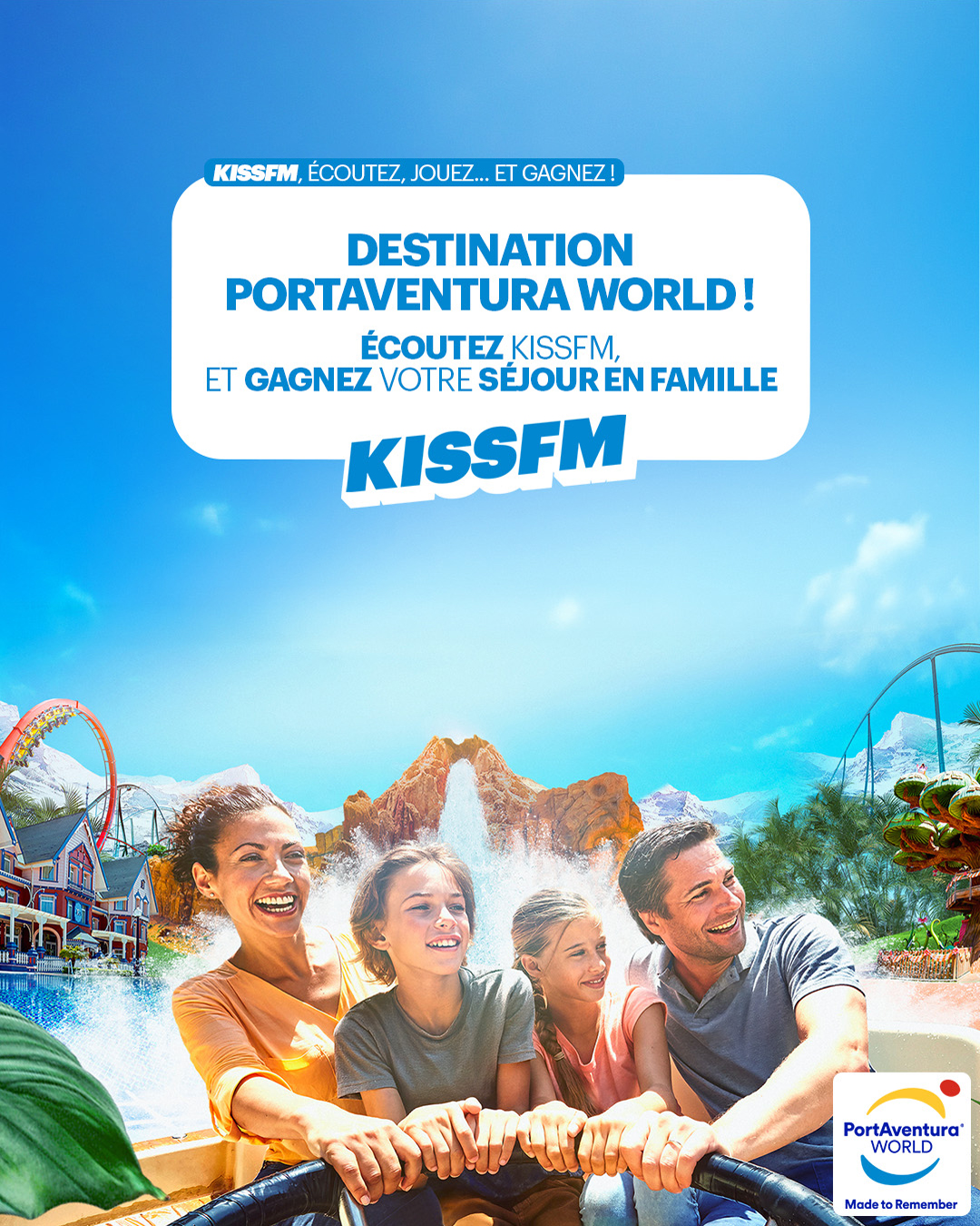 DESTINATION PORTAVENTURA WORLD !